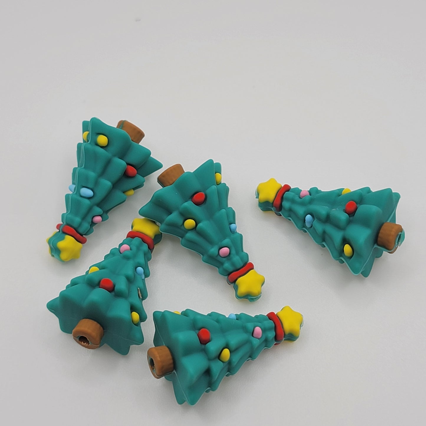 Christmas tree silicone focal