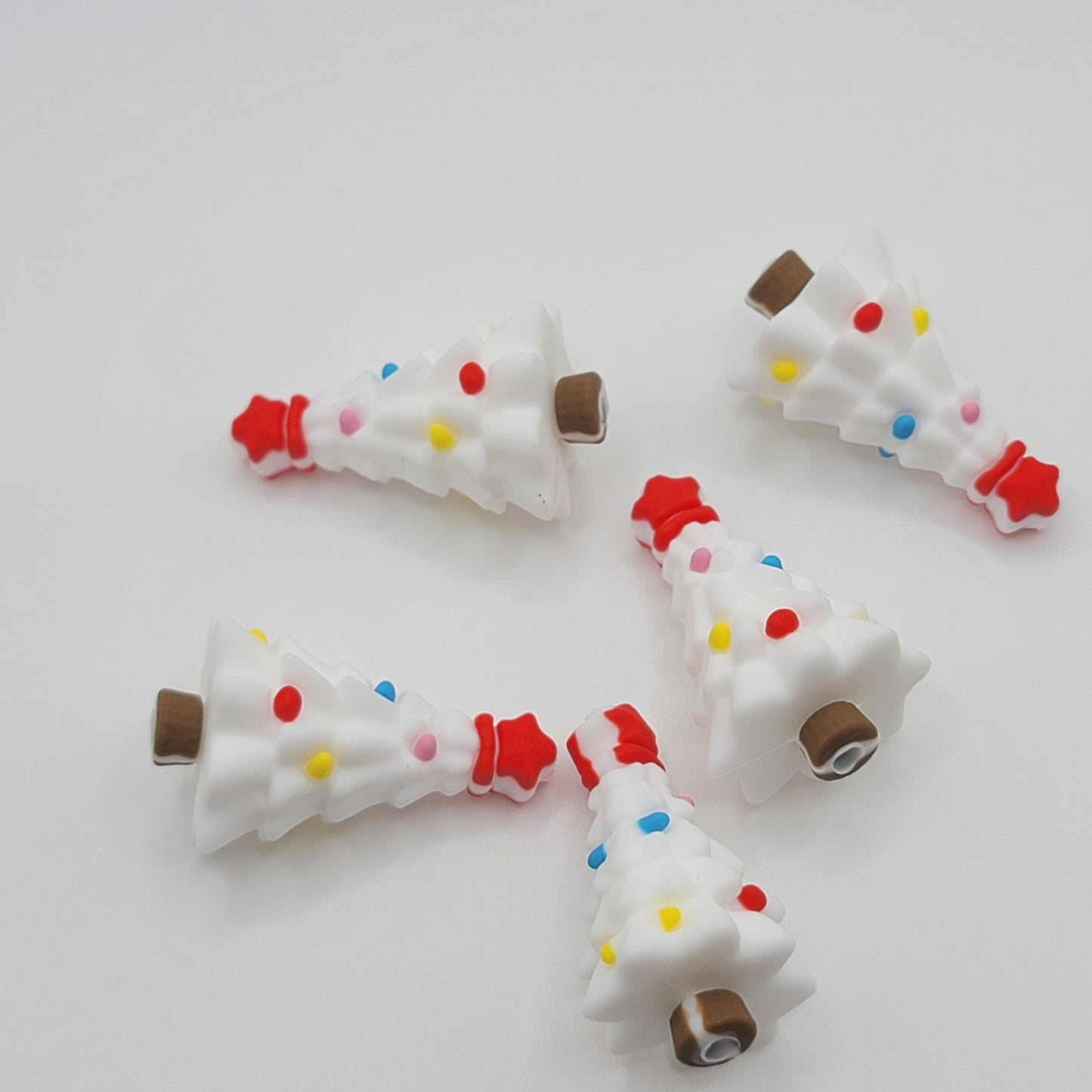 Christmas tree silicone focal
