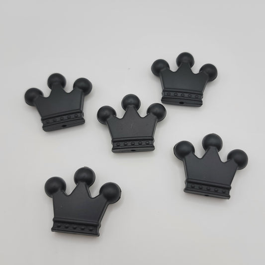 Black crown silicone focal