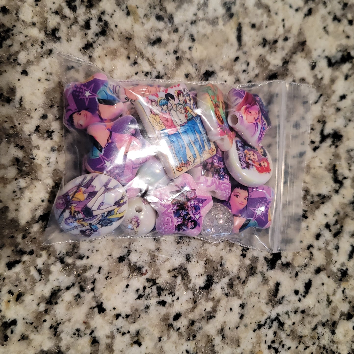 Hunter of demons beads, small or large option