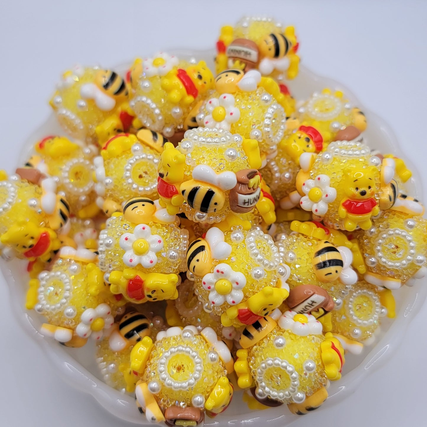 Honey bear and friends beads