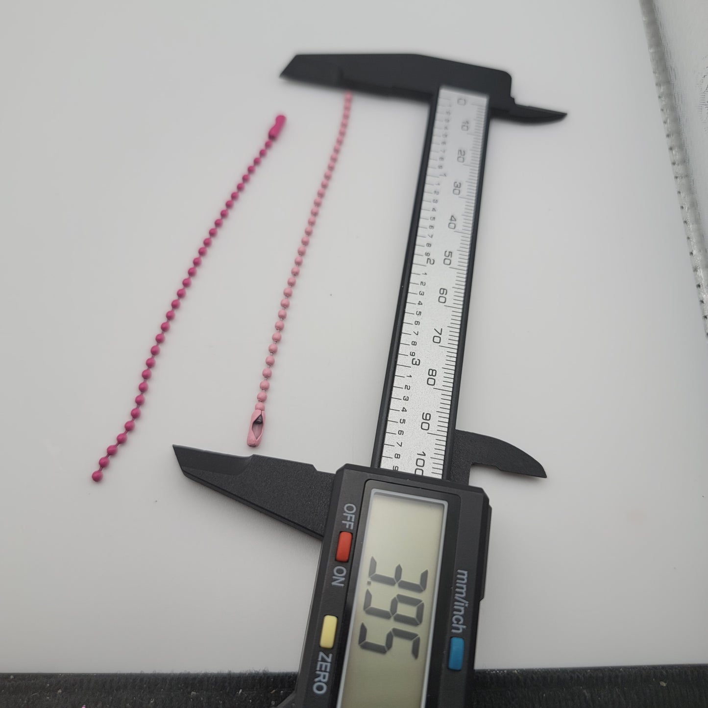 10cm ball chain keychain, 50ct