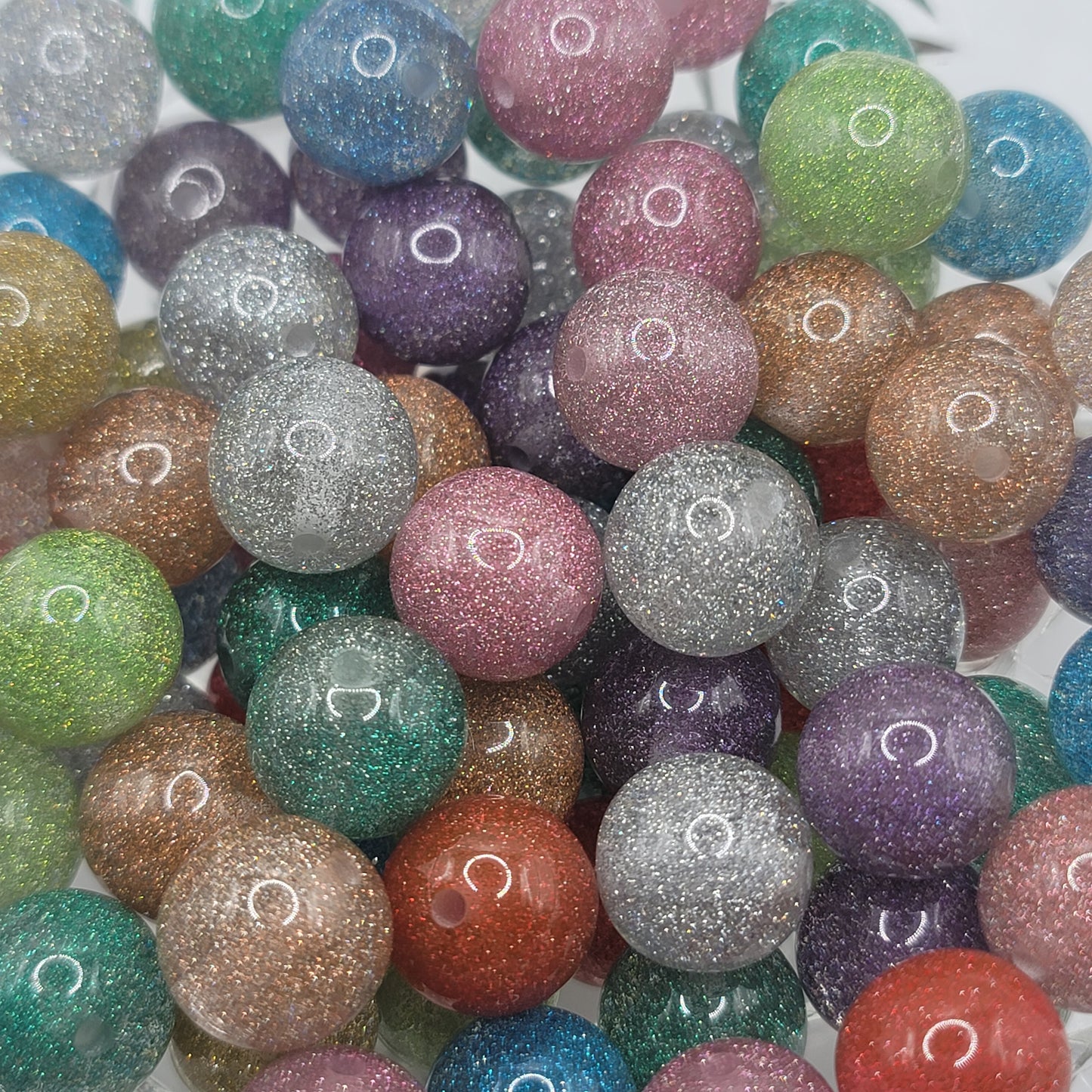 16mm Galaxy bead mixed colors