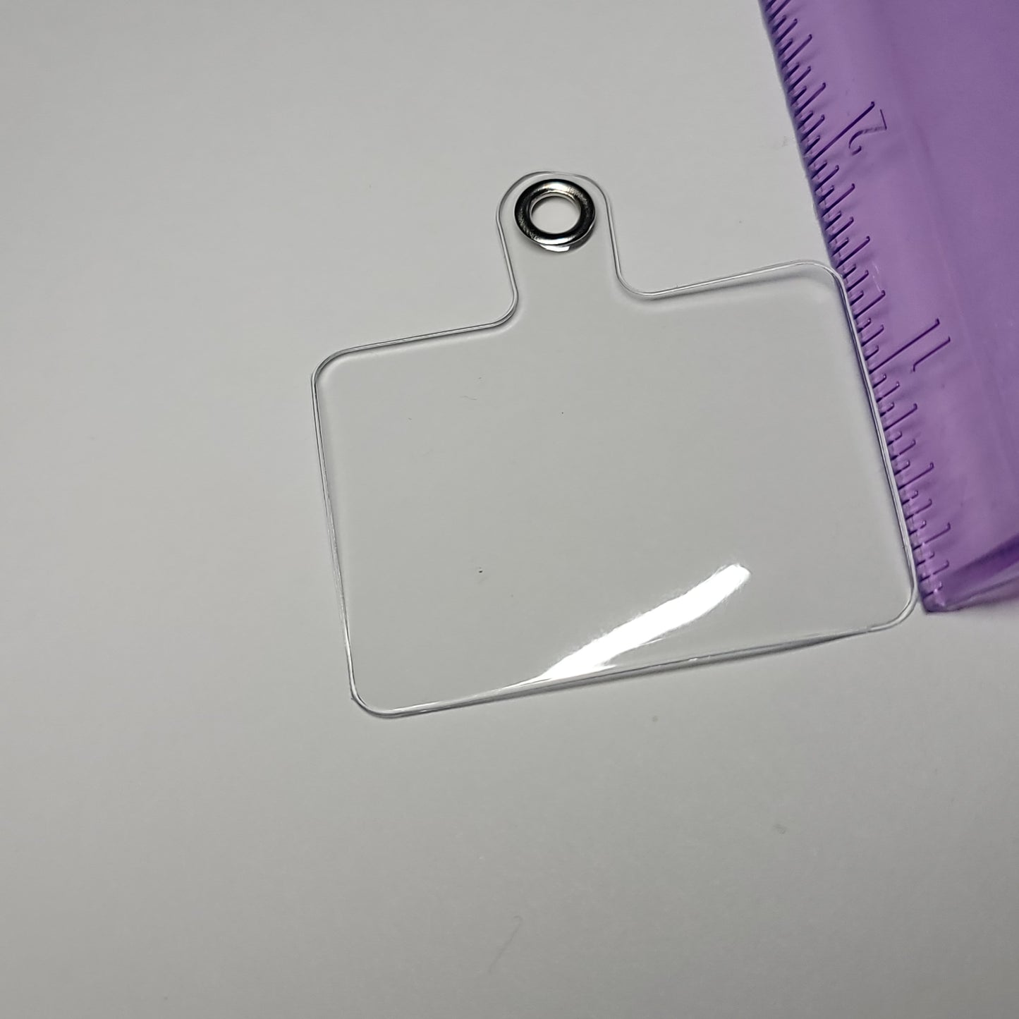 PVC Phone tether tab,lanyard attachment