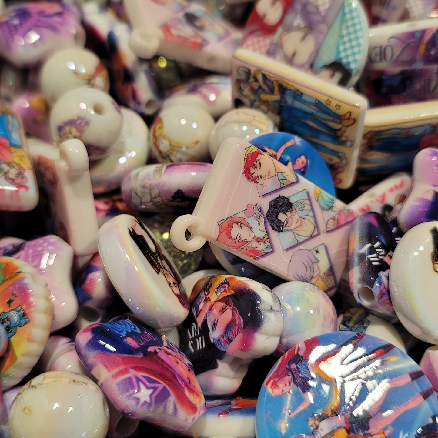 Hunter of demons beads, small or large option