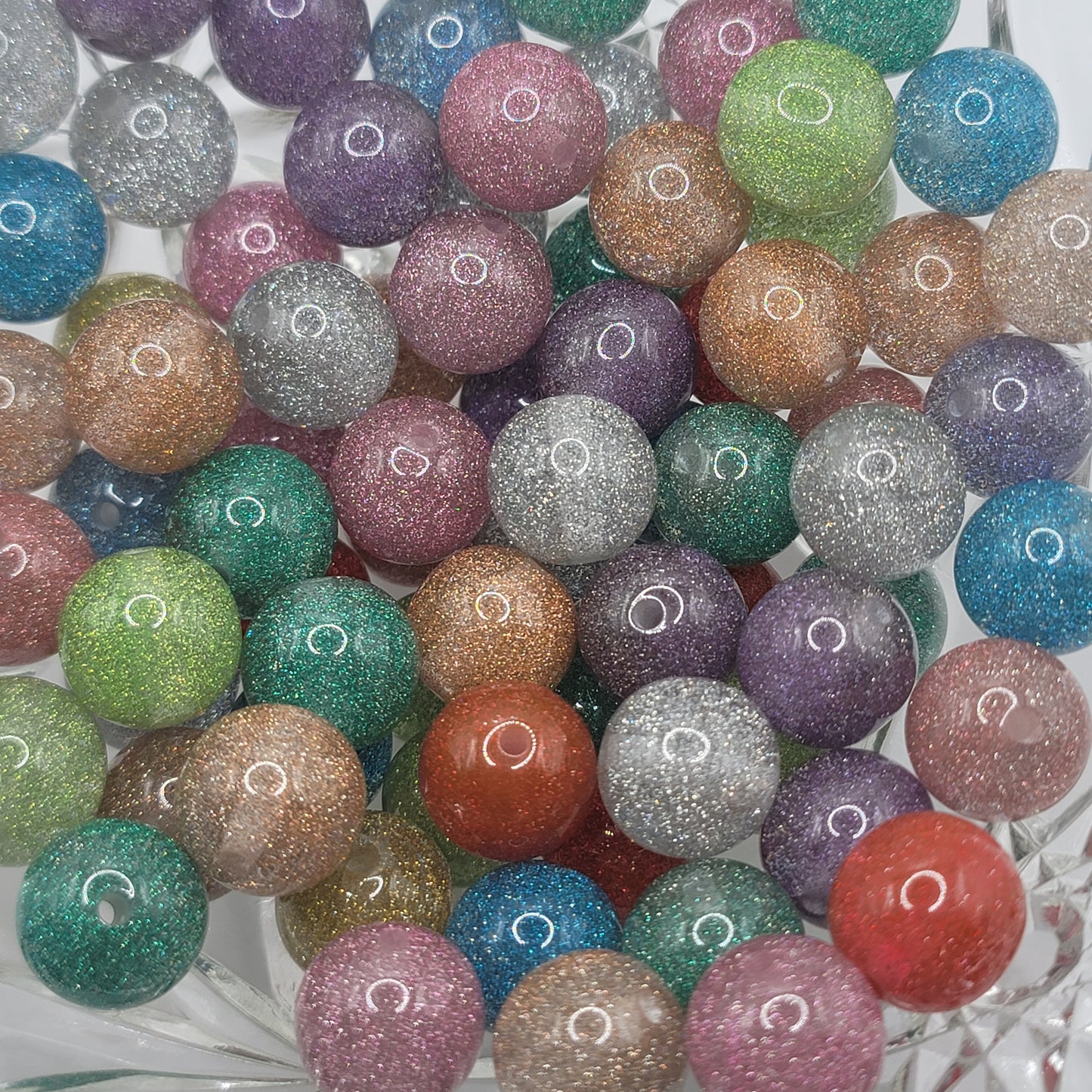 16mm Galaxy bead mixed colors