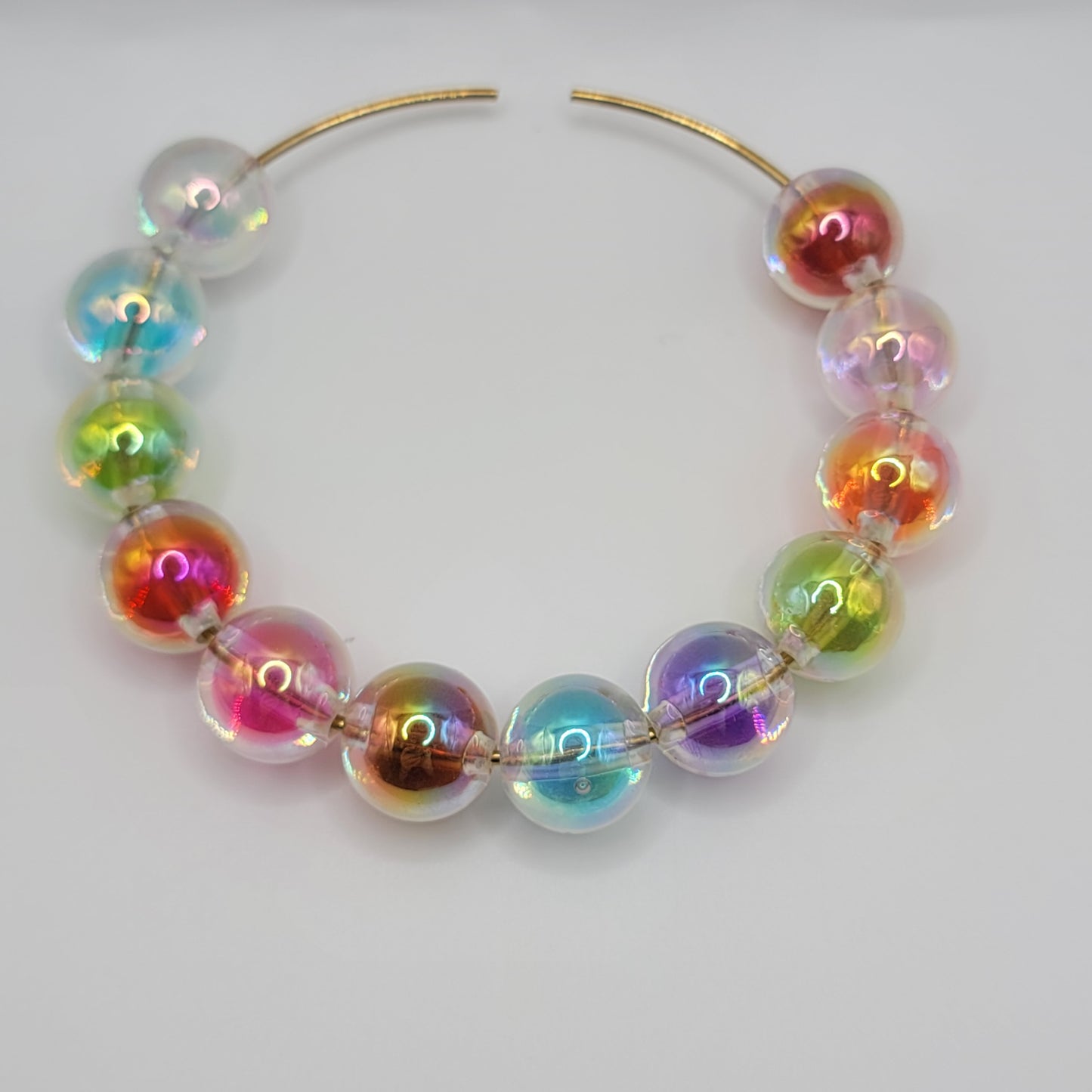 16MM double layer bubblegum beads