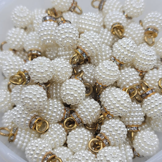 Pearl berry cluster pendant