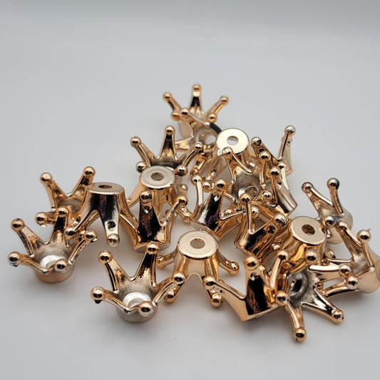 Acrylic crown spacer bead