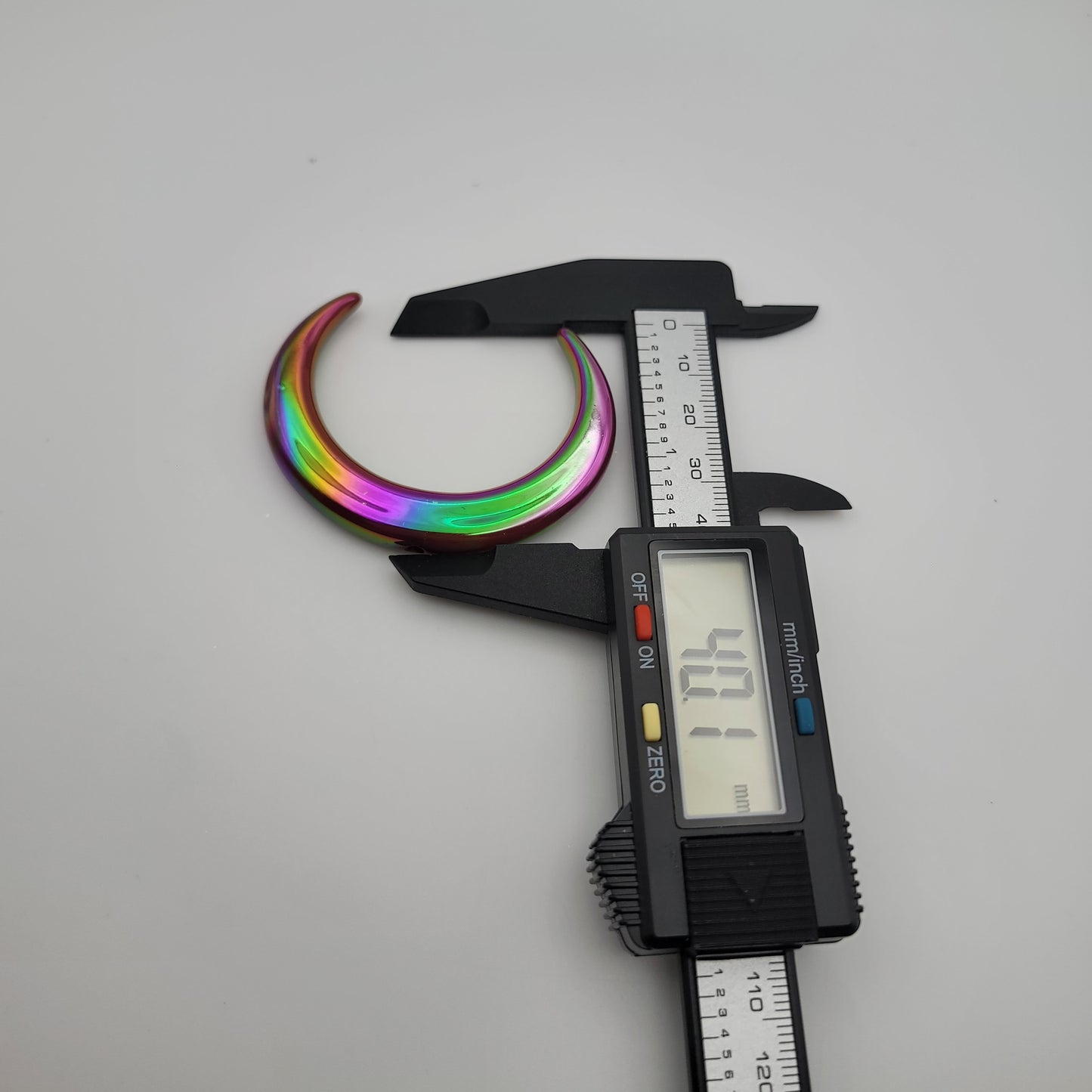 Acrylic iridescent moons