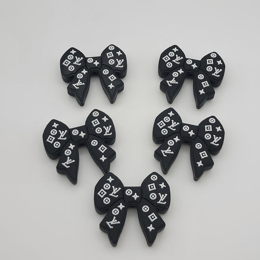 black and white designer silicone focal